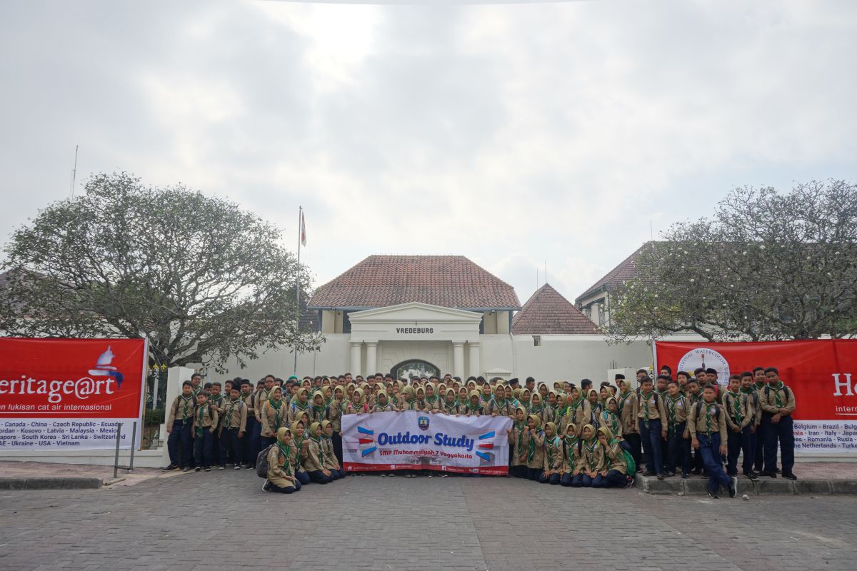 Outdoor Study SMP Muhammadiyah7 Yogyakarta